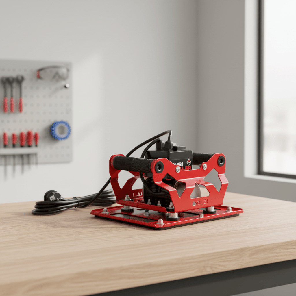 Rubi Marble & Tile Cutter Rubi Triller 4.8KG Electric Tile Tamping & Vibration System 230V - RUBI-18948