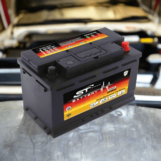 S&T Power Automotive Batteries S&T 13 Plate Power Car Battery 12V 66AH DIN - DIN66MF