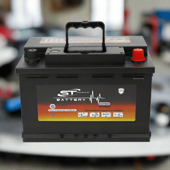 S&T Power Automotive Batteries S&T 15 Plate Power Car Battery 12V 75AH DIN - DIN75MF