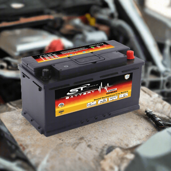 S&T Power Automotive Batteries S&T 17 Plate Power Car Battery 12V 88AH DIN - DIN88MF