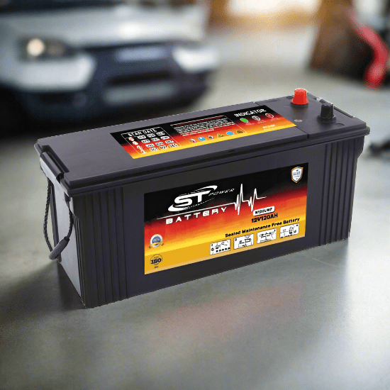 S&T Power Automotive Batteries S&T 21 Plate Power Heavy Duty Truck Battery 12V 120AH DIN - N120MF