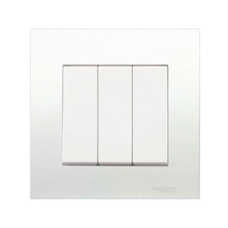 Schneider Switches & Sockets Schneider Vivace 16A 3-Gang 2-Way Switch