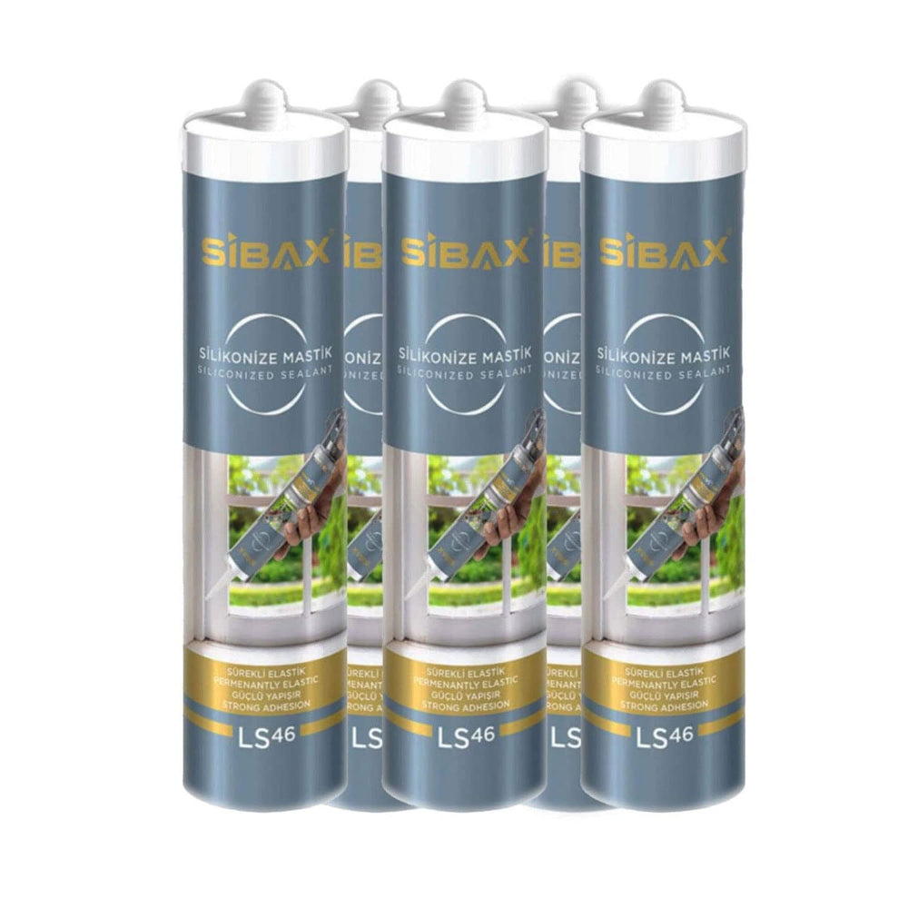 Sibax Caulk & Sealants Sibax Acrylic Silicone Sealant 310ml - LS46