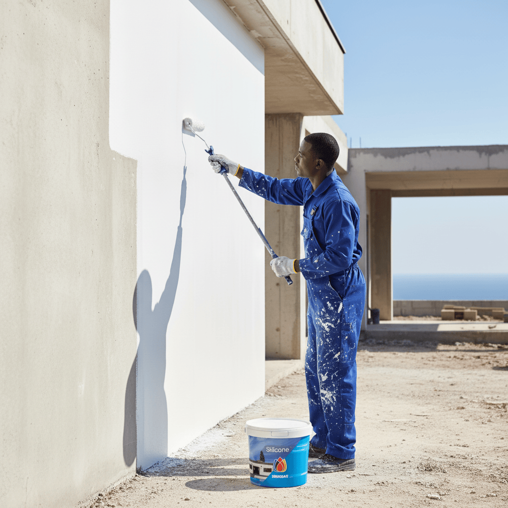 Silkcoat Exterior Paints Silkcoat Silicone-Modified Pure Acrylic Matte Exterior Emulsion Paint 15L