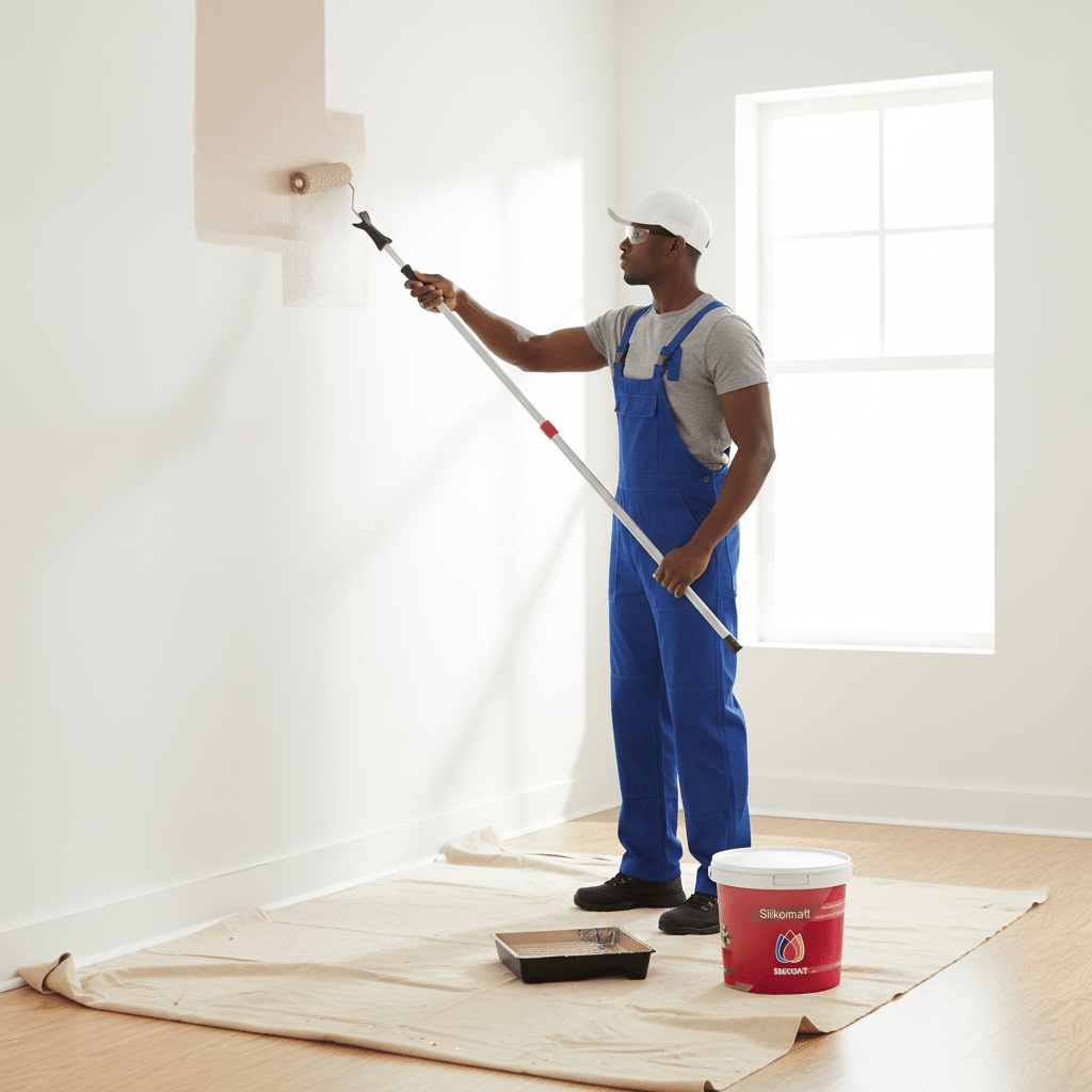 Silkcoat Interior Paints Silkcoat Silkomatt Silicone-Added Matte Interior Emulsion Wall Paint 15L