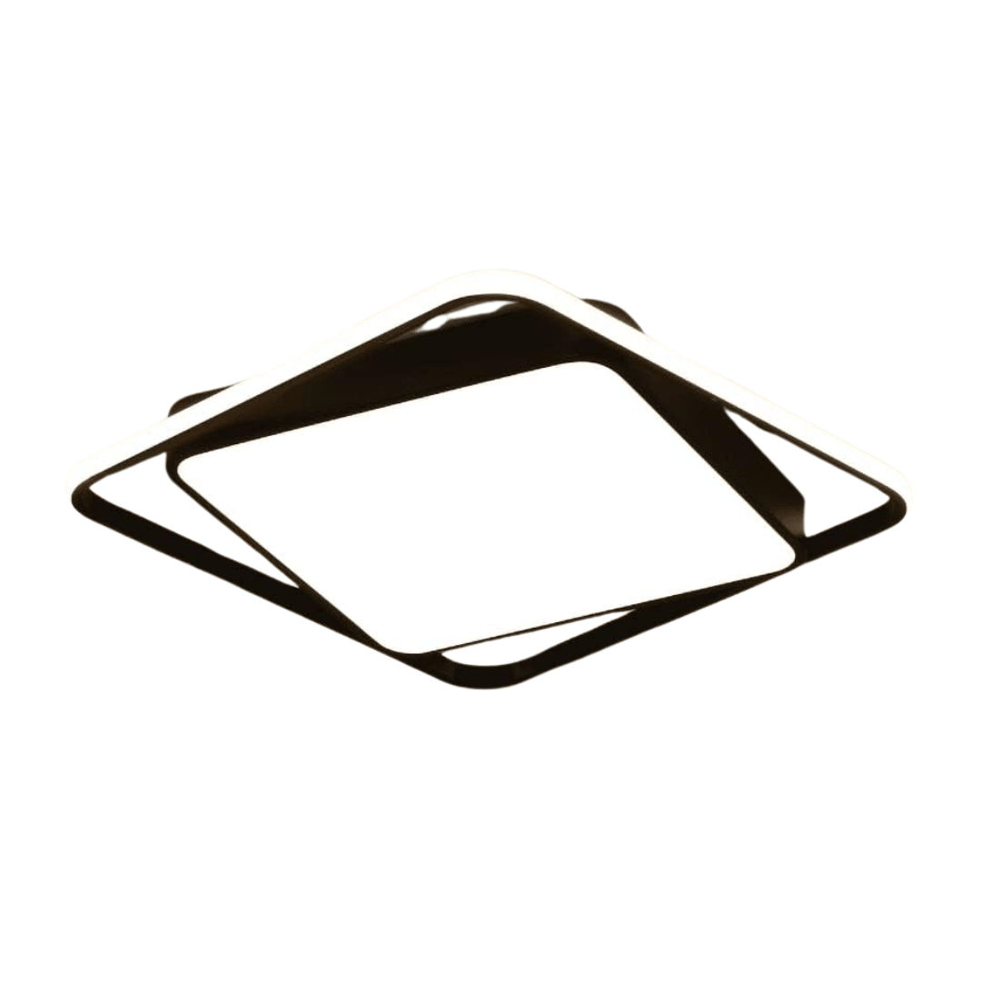 SM BuildPro Ceiling Lights Modern Black Stylish LED Ceiling Light - 36W