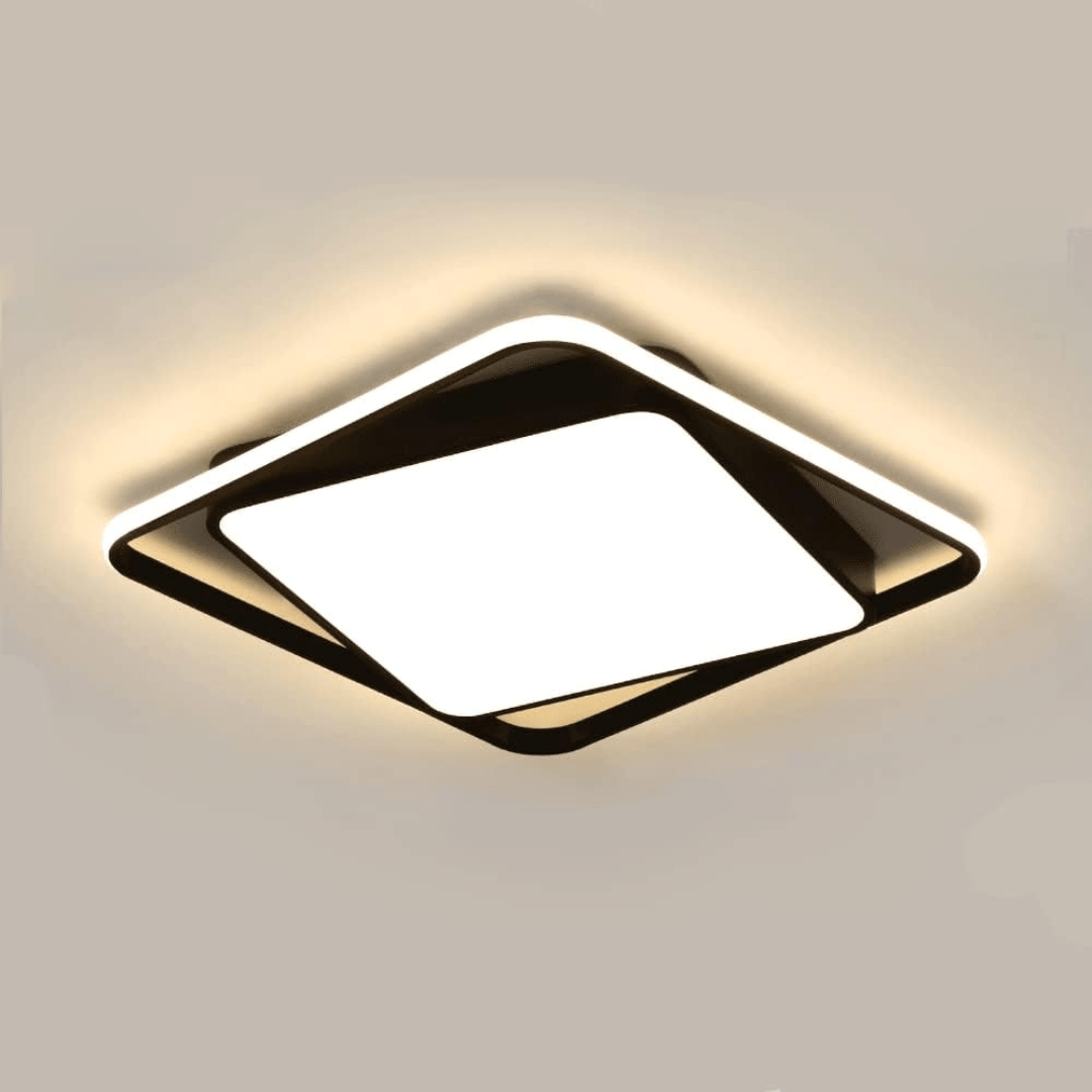 SM BuildPro Ceiling Lights Modern Black Stylish LED Ceiling Light - 36W