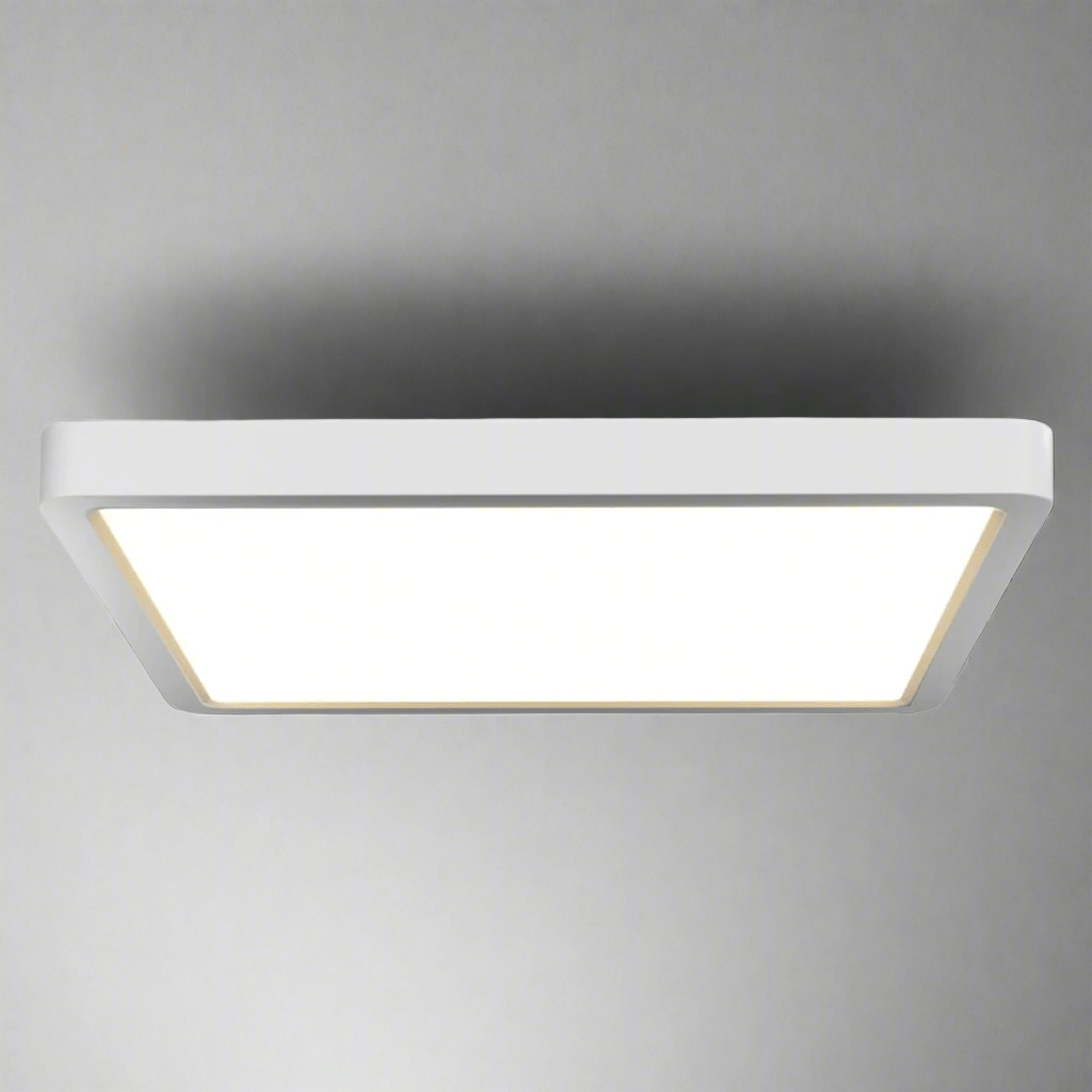 SM BuildPro Ceiling Lights Modern White Coated LED Ceiling Light With Remote Control - 48W