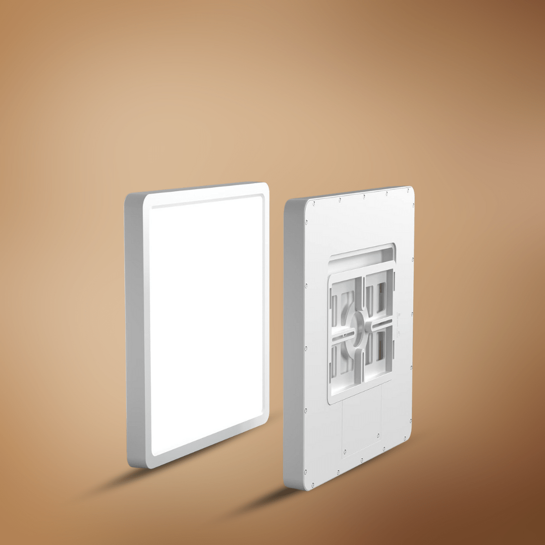 SM BuildPro Ceiling Lights Modern White Coated LED Ceiling Light With Remote Control - 48W