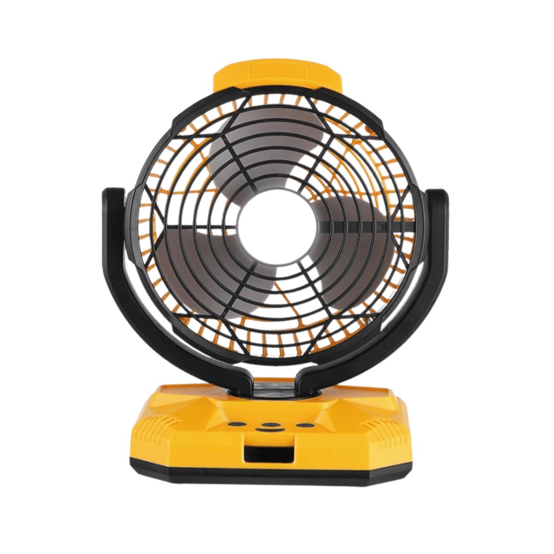 SM BuildPro Ceiling Lights Outdoor Solar Rechargeable Lighting Fan - 6W