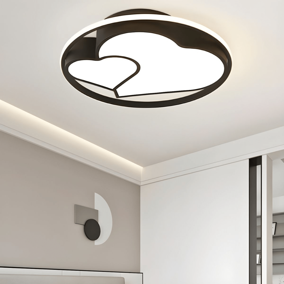 SM BuildPro Ceiling Lights Stylish Love Heart Shaped LED Ceiling Light - 36W