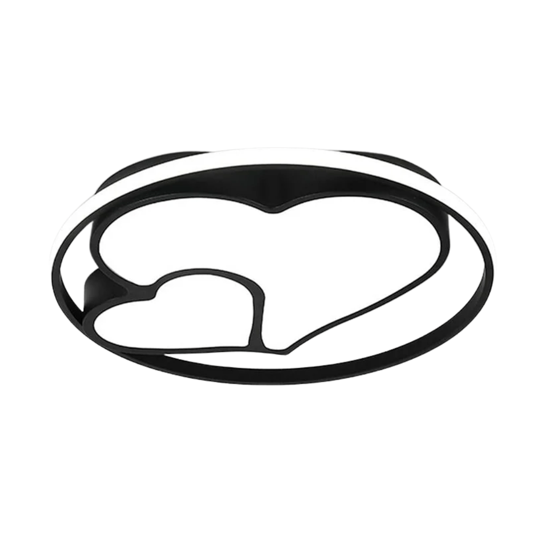 SM BuildPro Ceiling Lights Stylish Love Heart Shaped LED Ceiling Light - 36W