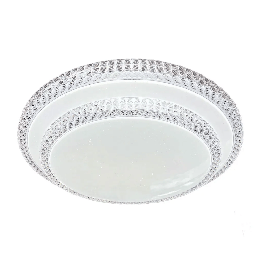SM BuildPro Ceiling Lights Stylish Round LED Crystal Ceiling Light - 80W