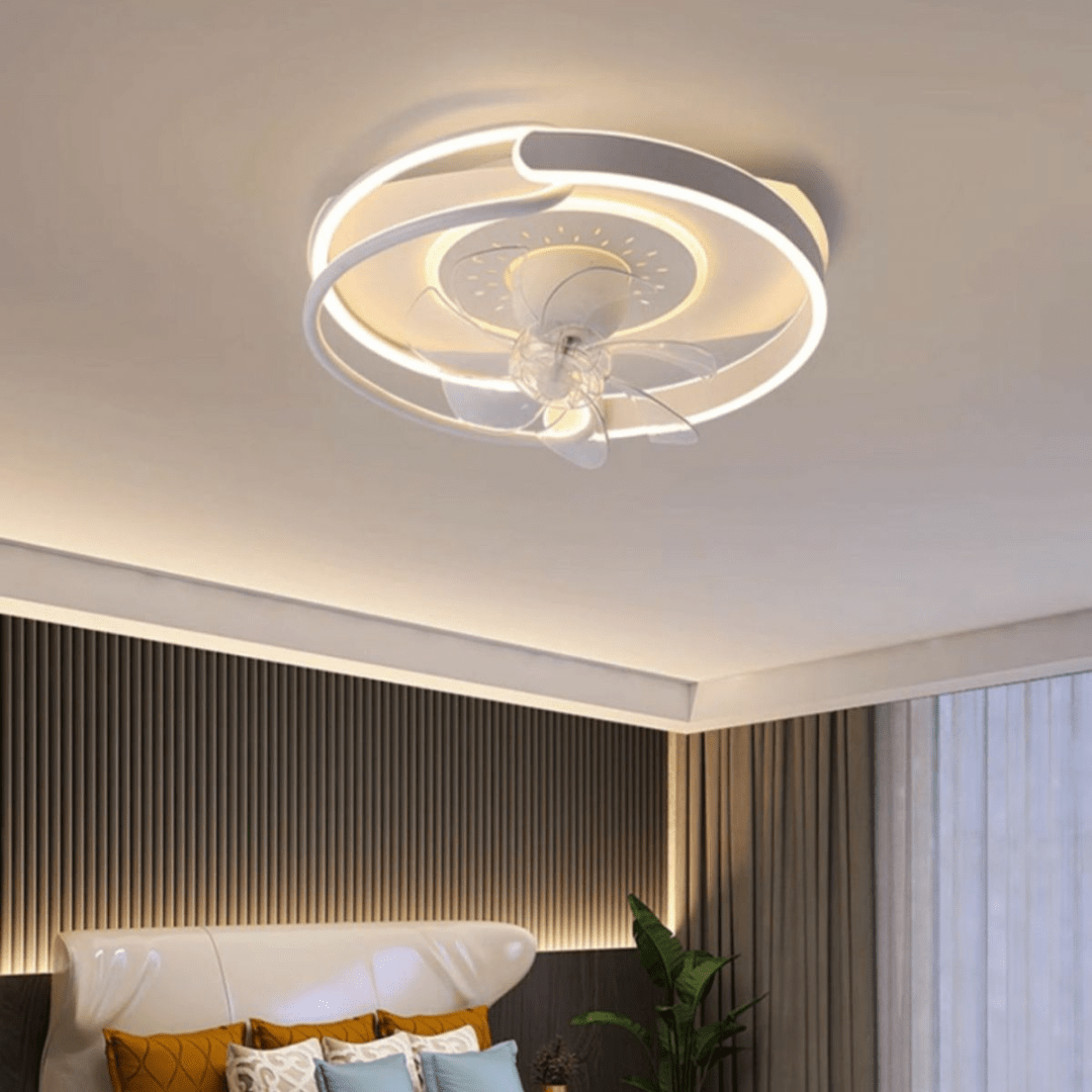 SM BuildPro Ceiling Lights Ultra-modern Bed Room / Living Room Fan Light - 36 + 15W