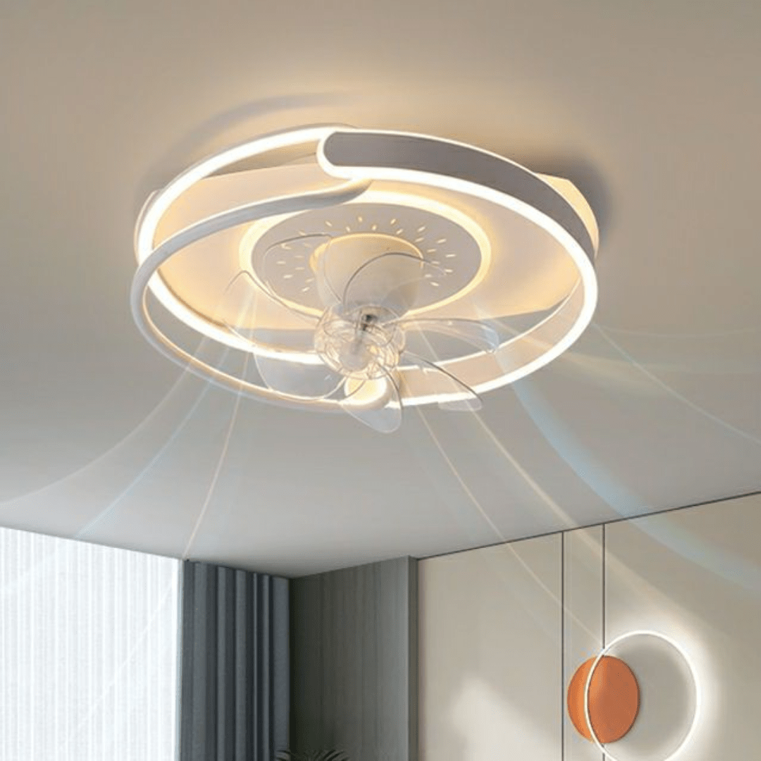 SM BuildPro Ceiling Lights Ultra-modern Bed Room / Living Room Fan Light - 36 + 15W