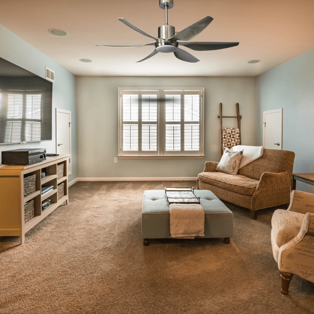 SM Electrical Ceiling Lights Art Modern Silent Ceiling Fan Light - ESC-216S