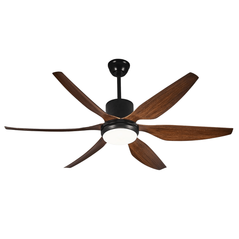 SM Electrical Ceiling Lights Modern Art Ceiling Fan with LED Light and Remote Control - ESC-216