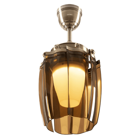 SM Electrical Ceiling Lights Modern Oltao Chandelier Fan With Bldc Motor Reverse Air Flow Summer - ESC-400