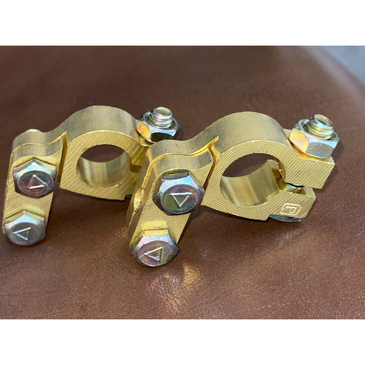 SM Select Auto Battery Accessories Brass Car Battery Terminal Connectors