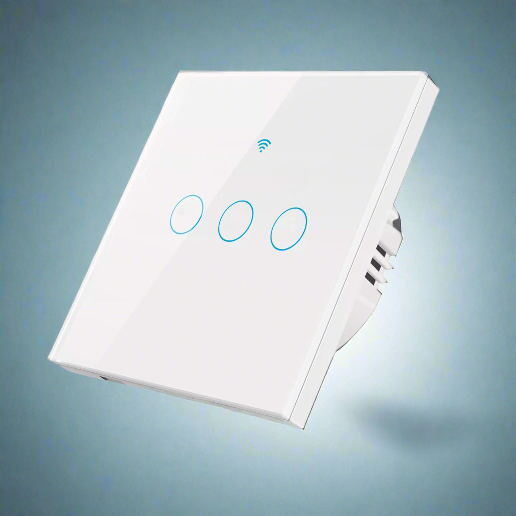 Smart Home Switches & Sockets Smart Wi-Fi 3-Gang Light Switch