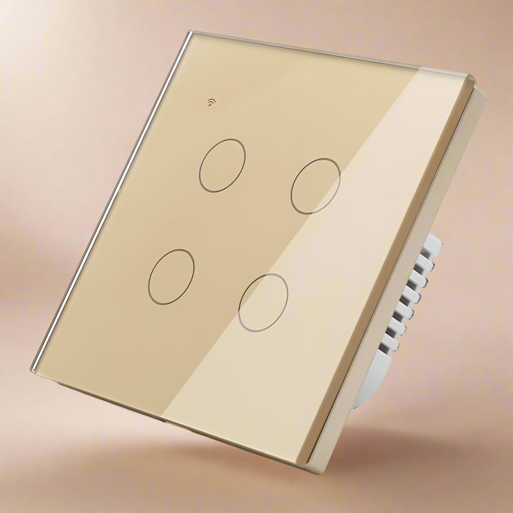 Smart Home Switches & Sockets Smart Wi-Fi 4-Gang Light Switch