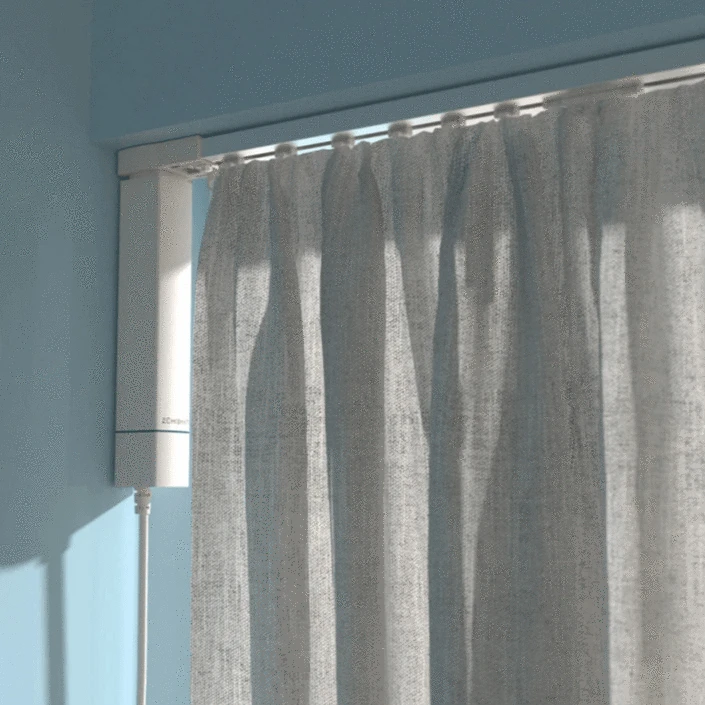 Smart Home Smart Home Smart Wi-Fi Electric Curtain Track Motor – Voice Control, Remote & Manual Operation, 45kg Load Capacity