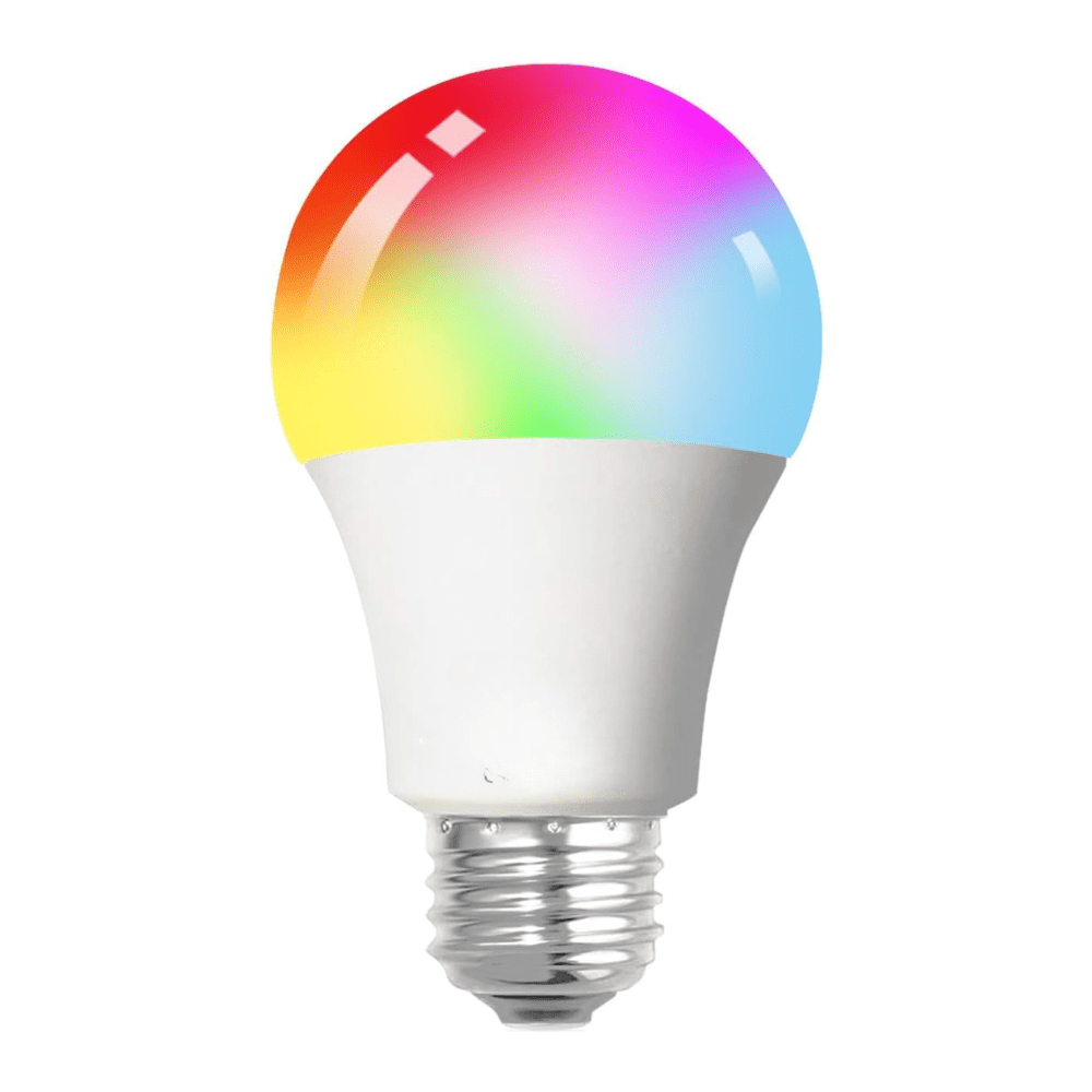 Smart Home Light Bulbs & Fixtures Smart Wi-Fi RGB LED Bulb - Remote Control, Dimmable, Voice-Activated
