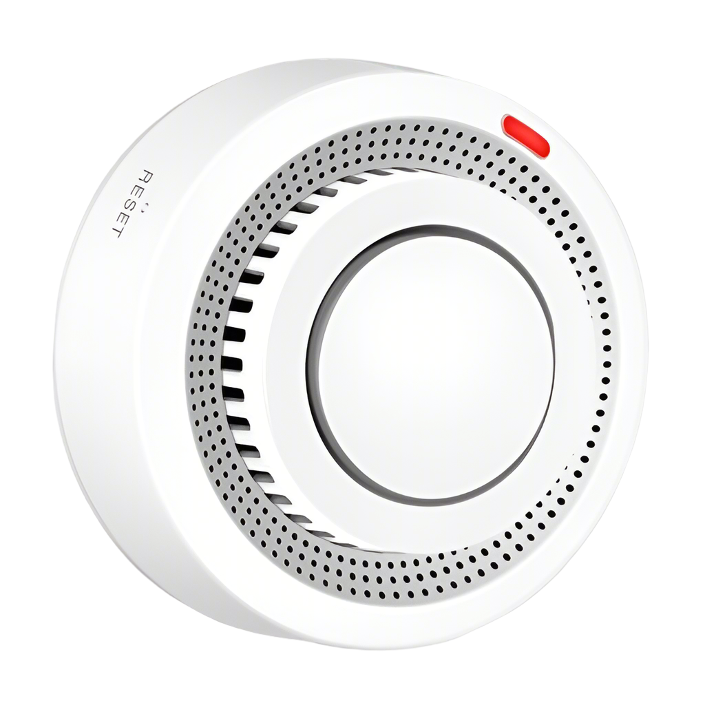 Smart Wi-Fi Photoelectric Smoke Alarm with Remote Alerts & Fire Protection