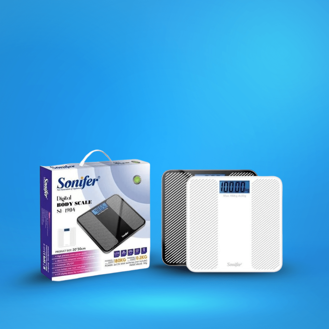 Sonifer Kitchen Appliances Sonifer Digital Body Weighing Scale 30x30cm - SF-1904