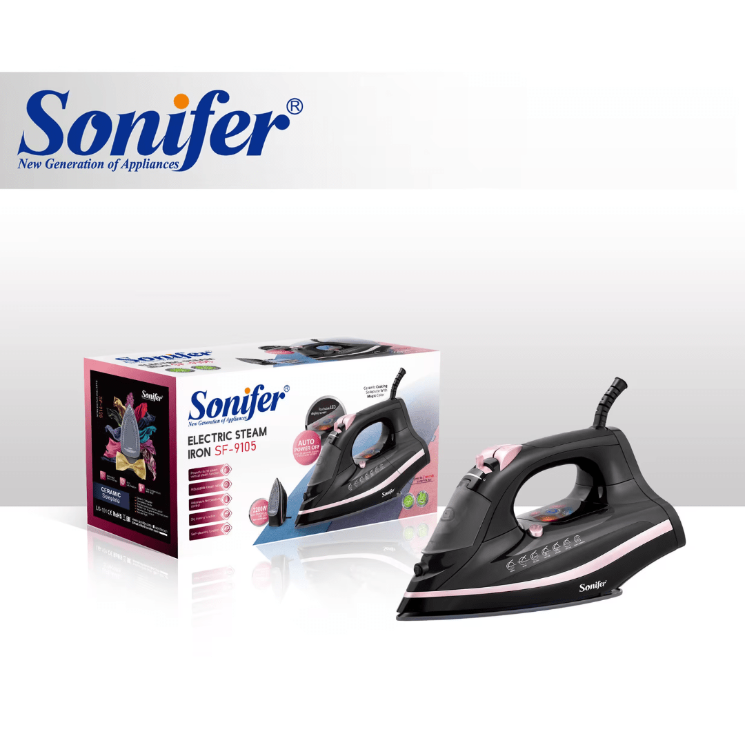 Sonifer Electric Iron Sonifer Electric Steam Iron 2200W - SF-9105