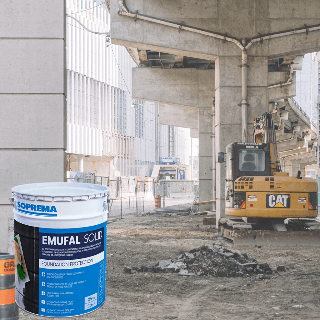 Soprema Waterproofing Products Soprema Emufal Solid Foundation Protection - 25kg