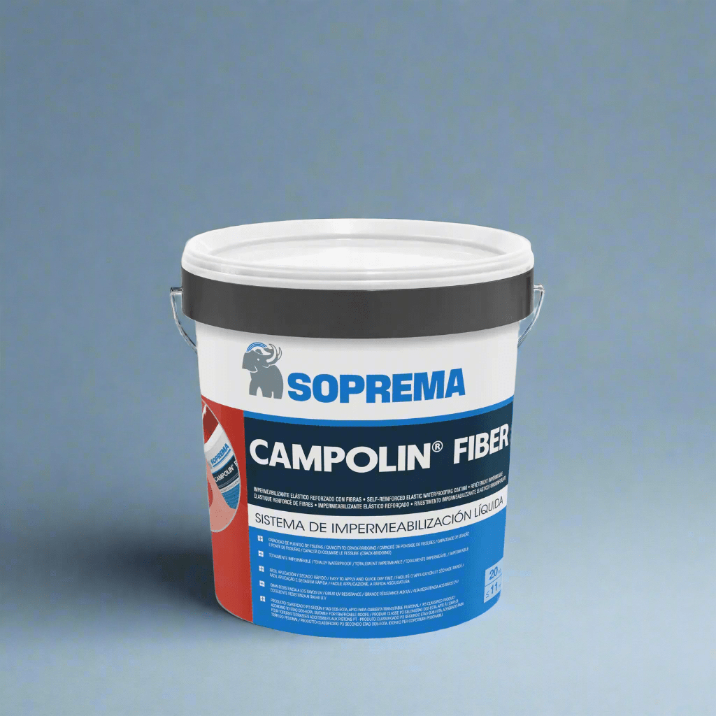 Soprema Adhesives & Tapes Soprema White Campoline Fiber - 5kg/20kg