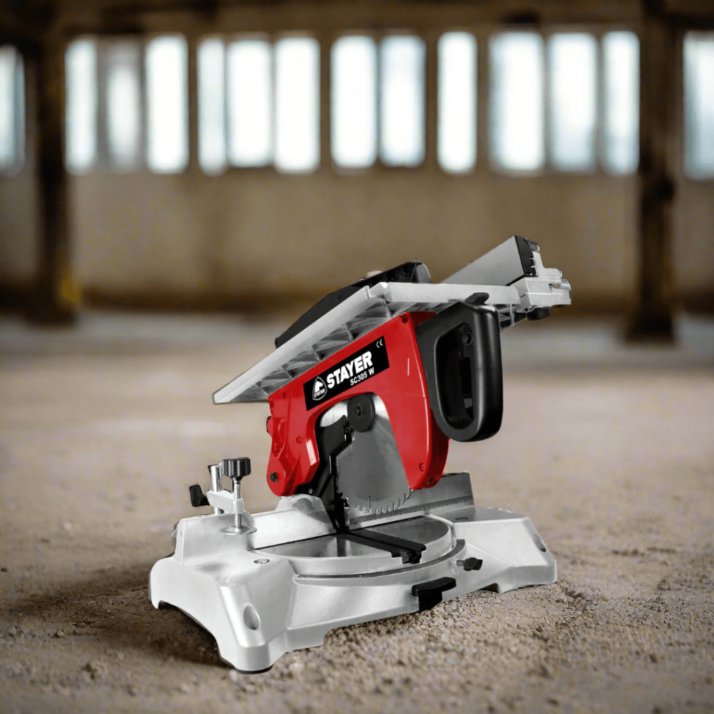 Stayer Bench & Stationary Tool Stayer 1800W Combined Mitre Saw 305mm - SC305CW