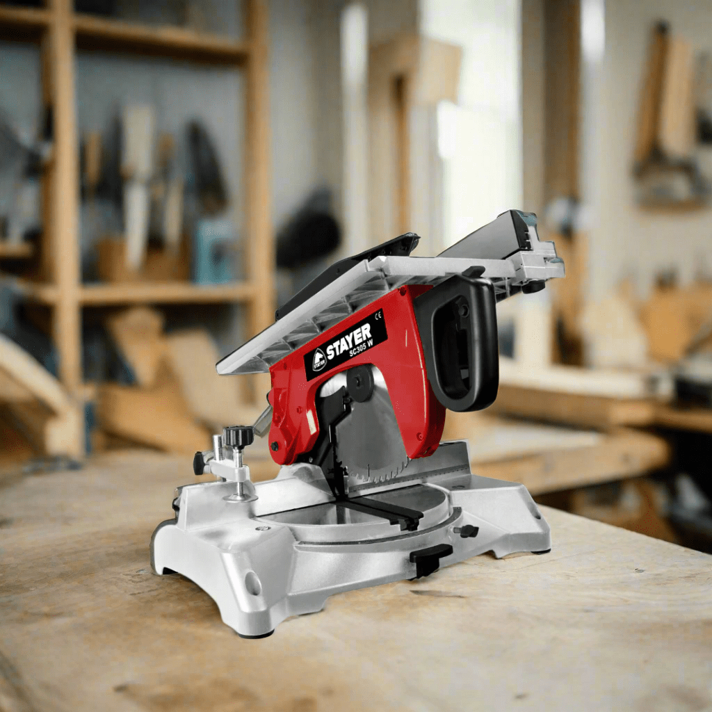 Stayer Bench & Stationary Tool Stayer 1800W Combined Mitre Saw 305mm - SC305CW