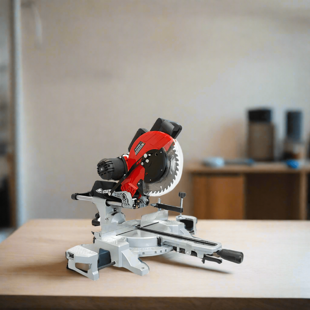 Stayer Bench & Stationary Tool Stayer 1800W Telescopic Mitre Saw 255mm - SCR255CW
