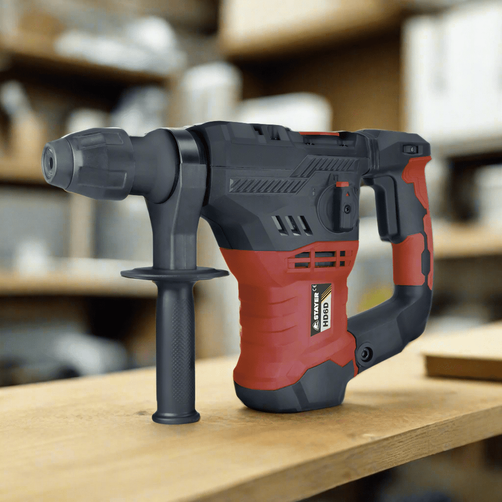 Stayer Drill Stayer 32mm Rotary Hammer SDS Plus 1500W - HD6DK