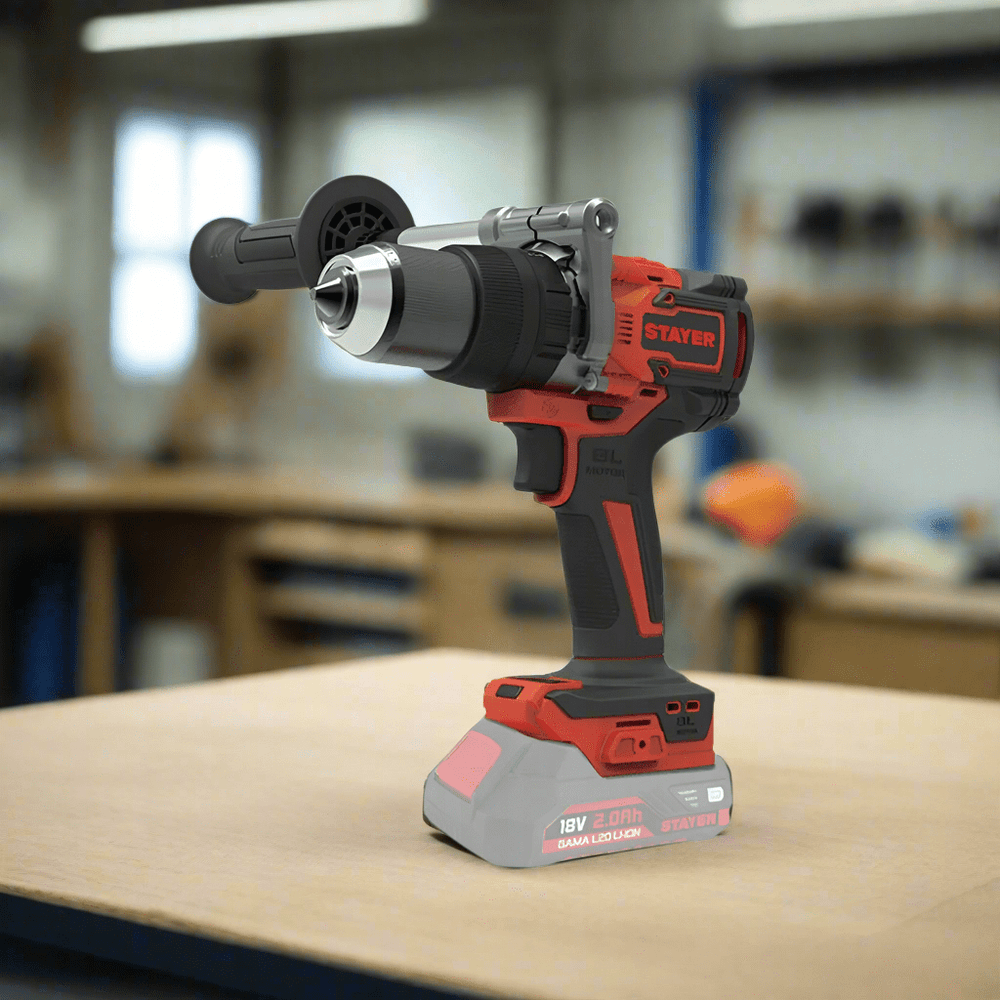 Stayer Drill Stayer Lithium-Ion Impact Cordless Drill 150Nm With 2.0Ah 18V Battery - PBL150L2022