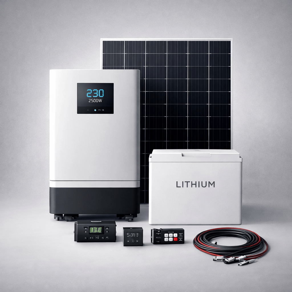 Supply Master Solar Power Systems 3kVA System Solar Power Package