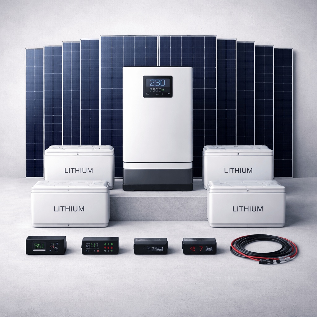 Supply Master Solar Power Systems 8kVA System Solar Power Package