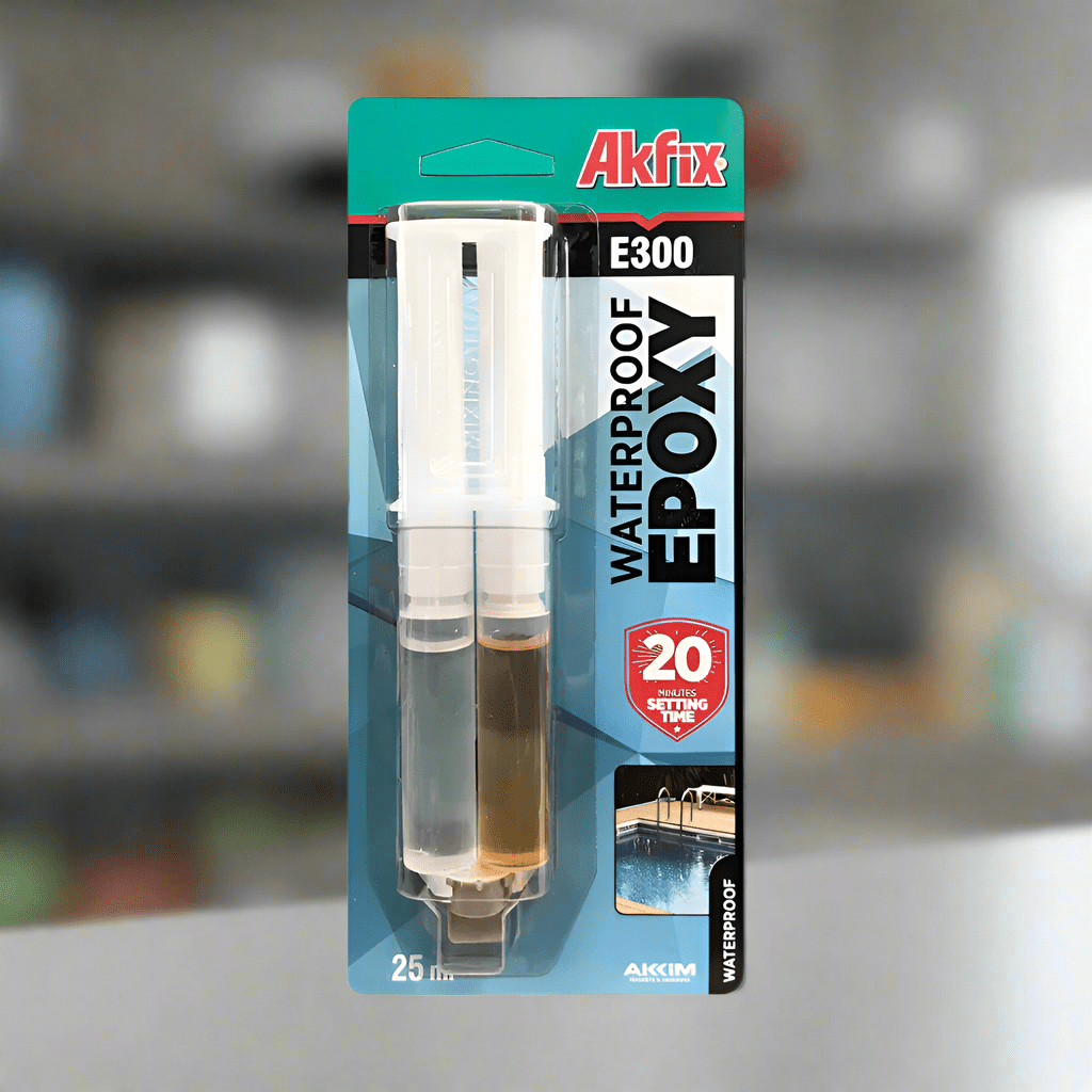 Supply Master Akfix Waterproof Epoxy Glue Syringe - 25ml