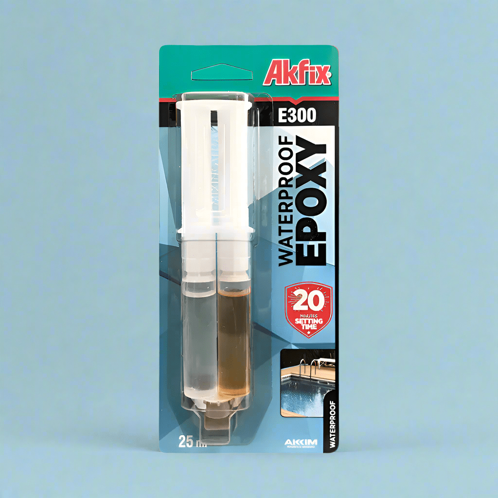 Supply Master Akfix Waterproof Epoxy Glue Syringe - 25ml