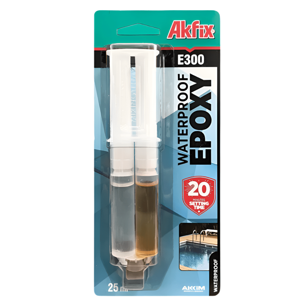 Supply Master Akfix Waterproof Epoxy Glue Syringe - 25ml
