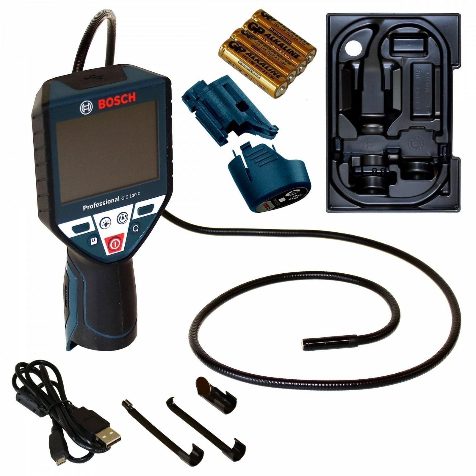 Unlock hidden details with the Bosch Professional Inspection Camera (GIC 120 C) at SupplyMaster.store in Ghana. Digital Meter Buy Tools hardware Building materials
