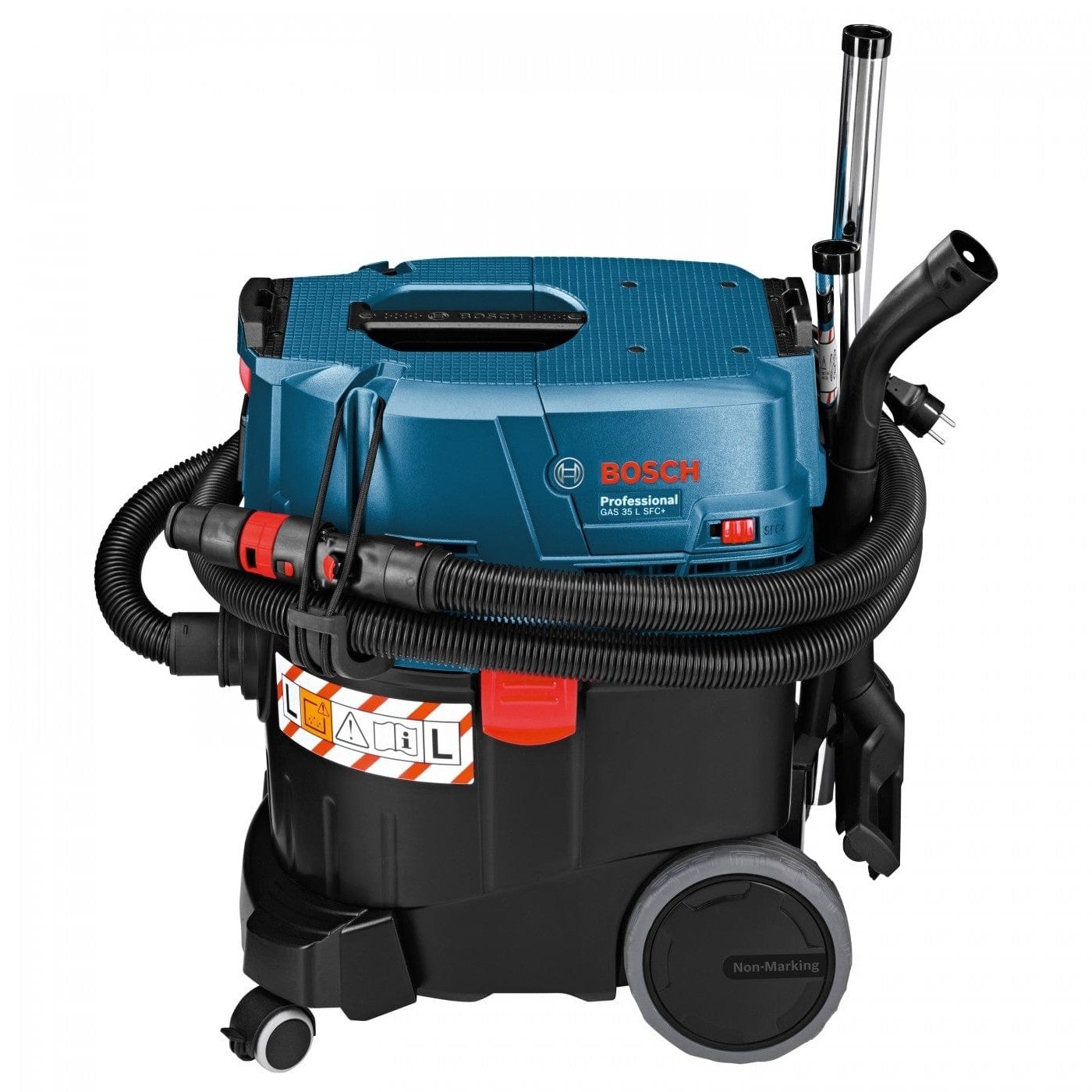 Maintain a clean and healthy workspace with the Bosch 35L Construction Dust Extractor 1200W (GAS 35 L SFC+) at SupplyMaster.store in Ghana. Industrial Cleaning Equipment Buy Tools hardware Building materials