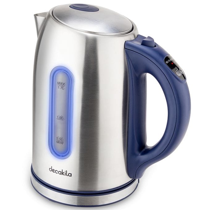 Buy Decakila 1.7L Stainless Steel Electric Kettle 2200W - KEKT020L in Ghana | Supply Master Electric Kettle Buy Tools hardware Building materials