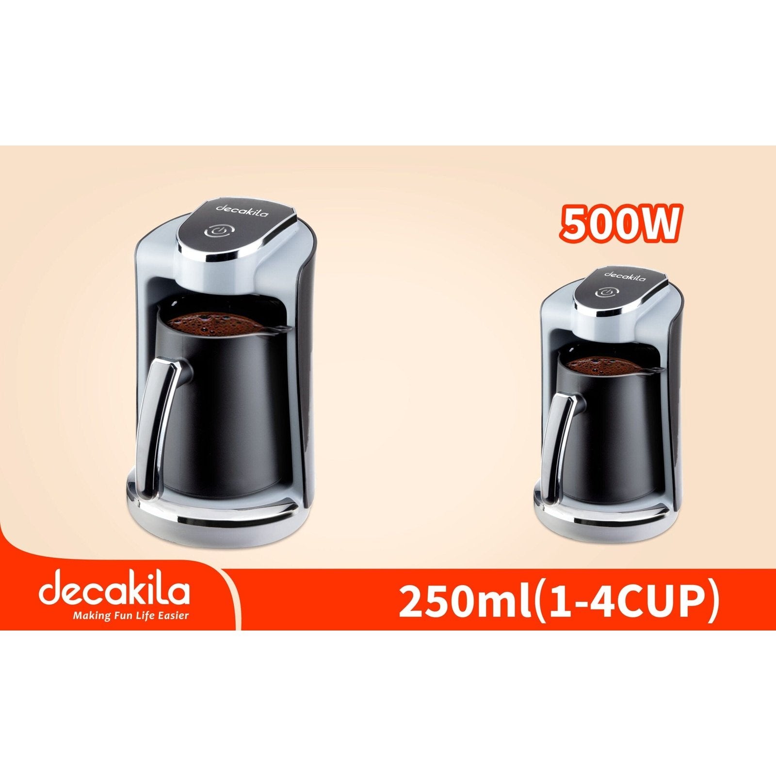 Buy Decakila Turkish Coffee Maker 500W - KECF030B in Ghana | Supply Master Kitchen Appliances Buy Tools hardware Building materials