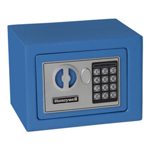 Buy Honeywell Digital Steel Compact Security Safe (0.17 cu ft.) - Blue, White, Pink in Accra, Ghana | Supply Master Tool Chests & Cabinets Blue Buy Tools hardware Building materials