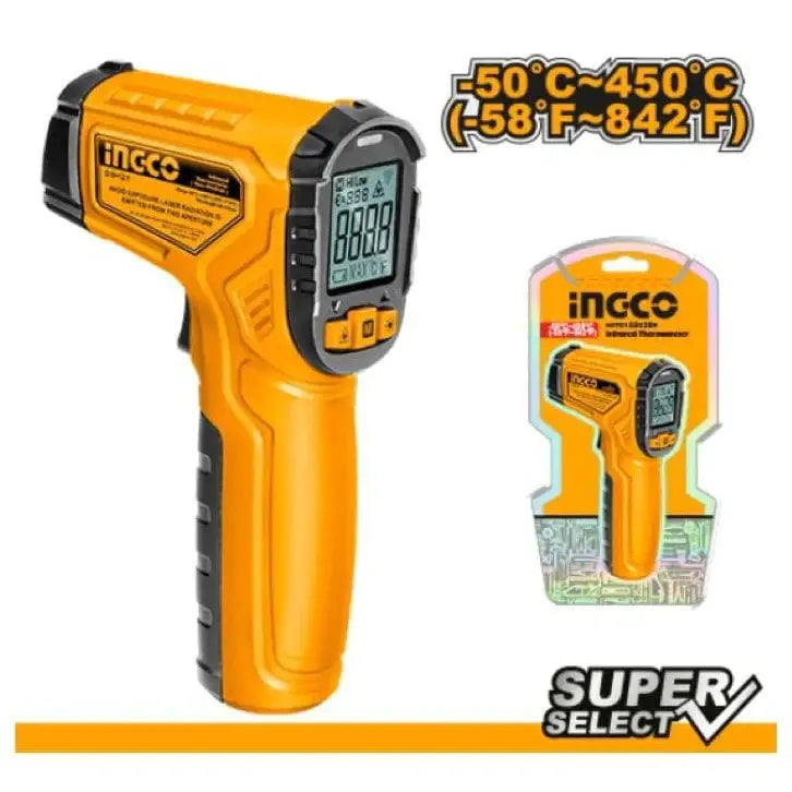 Ingco Digital Infrared Thermometer Thermal Scanner - HIT010381 - Buy Online in Accra, Ghana at Supply Master Digital Meter Buy Tools hardware Building materials