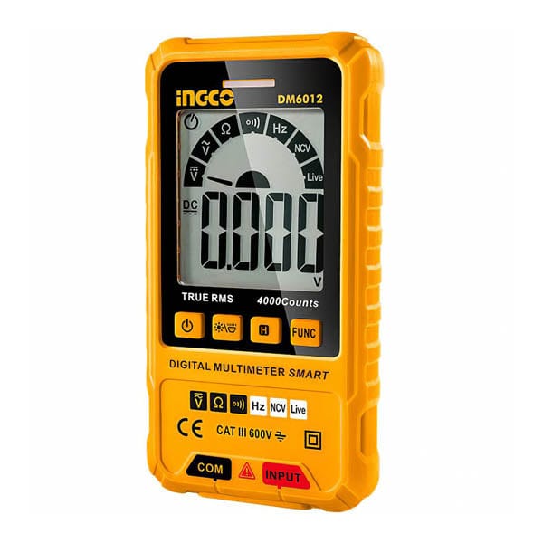 Ingco Smart Digital Multimeter 4000 Counts - DM6012 | Supply Master | Accra, Ghana Digital Meter Buy Tools hardware Building materials