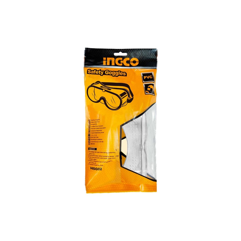 Ingco Safety Goggles - HSG02 | Buy Online in Accra, Ghana - Supply Master Eye Protection & Safety Glasses Buy Tools hardware Building materials